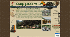 Desktop Screenshot of camppeachvalley.com